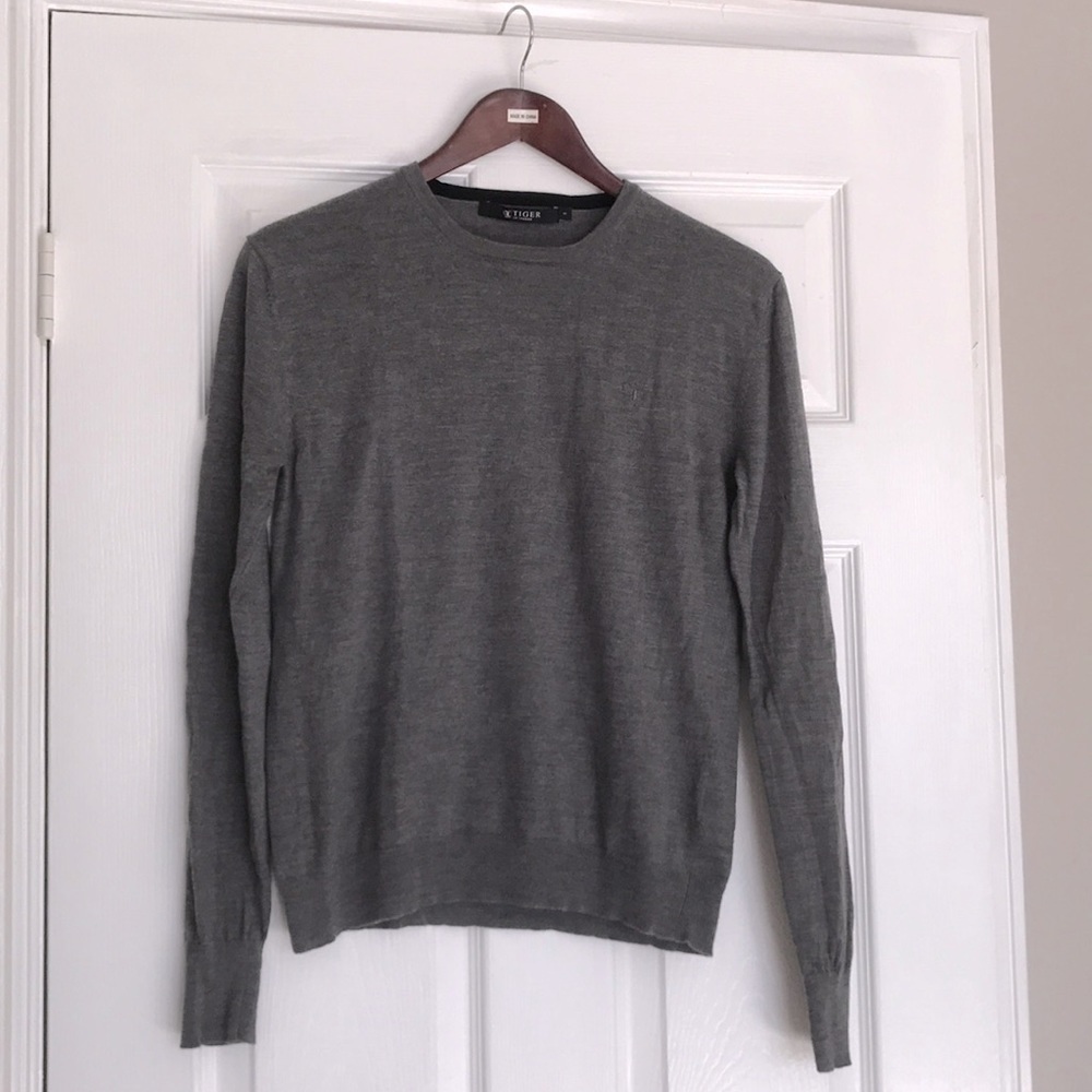 TIGER of Sweden Small Crewneck Wool Sweater Size Small
